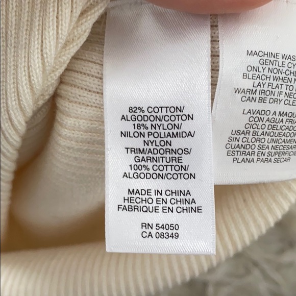 Cream Colored Sweater - Picture 6 of 6